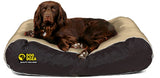 Dog Doza - Active Style Waterproof Box Border Beds  High Loft Fibre Filled