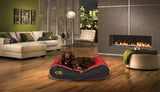 Dog Doza - Active Style Waterproof Box Border Beds  High Loft Fibre Filled